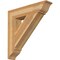 Ekena Millwork Traditional Traditional Rough Sawn Bracket, Western Red Cedar, 6"W x 30"D x 30"H BKT06X30X30TRA01RWR - alternate 1